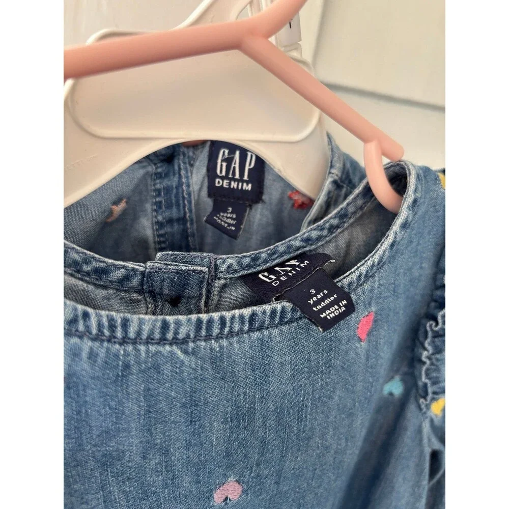 GAP Denim Toddler Dresses 3T